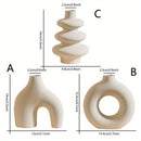 Conjunto de 3 Vasos de Cerâmica NJCHARMS