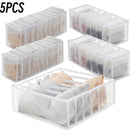 Conjunto de 5 Organizadores Dobráveis para Closet