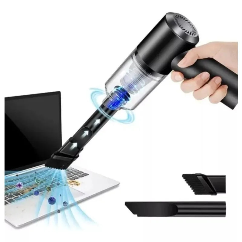 Mini Aspirador de Pó 6000PA 120W - Sem Fio e Recarregável