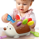 Ouriço Educacional de Encaixe, Treinamento Motor e Sensorial para Crianças a partir de 18 meses