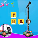 Microfone Infantil com Suporte