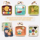 Cubo de Atividades Educativas 7 em 1 para Bebês