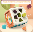 Cubo de Atividades Educativas 7 em 1 para Bebês