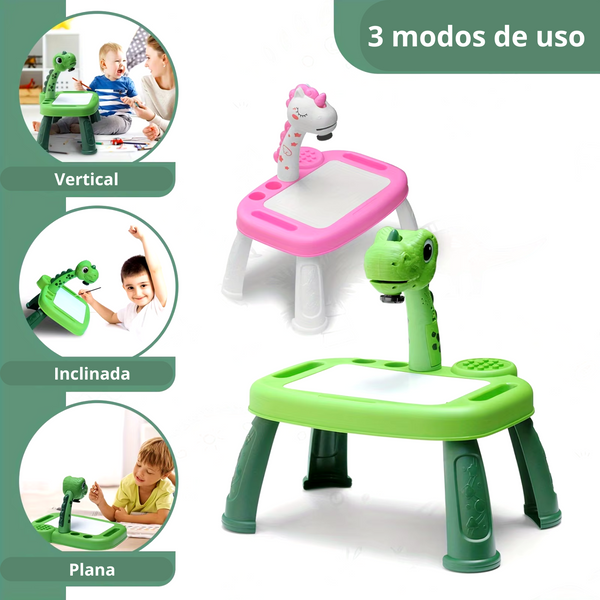 Mesa de Desenho Infantil com Projeção