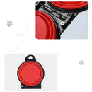 Tigela Dupla Dobrável e Portátil para Cães