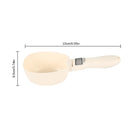 Colher medidora de alimentos para animais de estimação