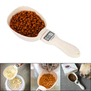 Colher medidora de alimentos para animais de estimação