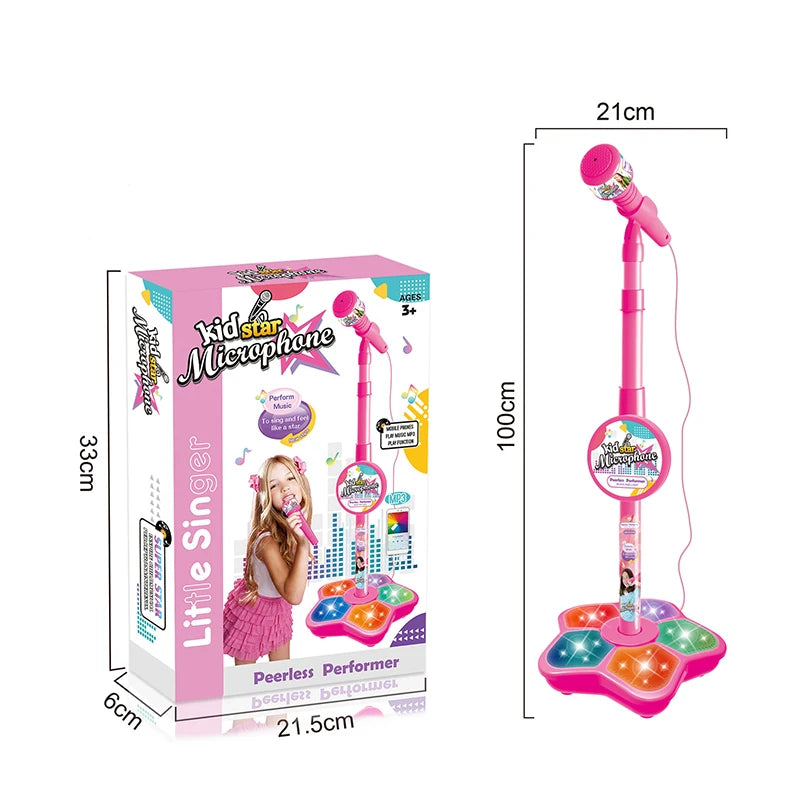 Microfone Infantil com Suporte